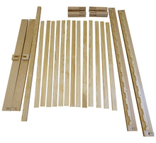 Load image into Gallery viewer, Natural Wood Bed Frame