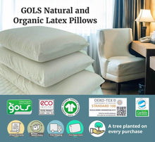 Load image into Gallery viewer, Molded Solid Latex Pillow