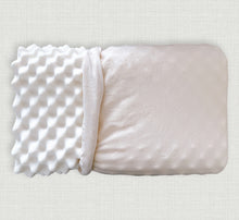 Load image into Gallery viewer, Organic Latex Convoluted Contour Pillow