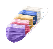 Load image into Gallery viewer, 3 Ply Medical Grade Multi Colored Masks / 1 Box (50 Masks)

