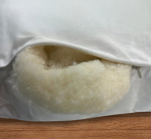 Gusseted Wool Pillow