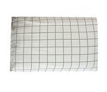 Load image into Gallery viewer, Organic Stripes and Checks Luxury Sateen Pillowcase Set
