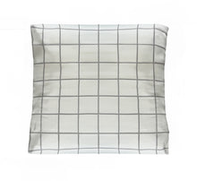 Load image into Gallery viewer, Organic Stripes and Checks Luxury Sateen Euro Pillowcase Set
