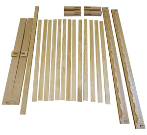 Natural Wood Bed Frame