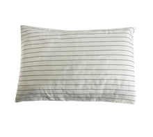 Load image into Gallery viewer, Organic Stripes and Checks Luxury Sateen Pillowcase Set
