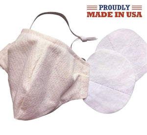 Organic Cotton Face Mask Made in USA