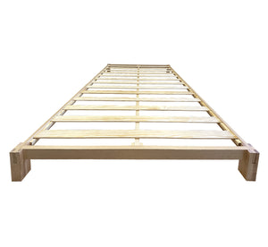 Natural Wood Bed Frame