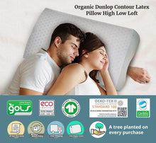 Load image into Gallery viewer, Organic Latex Contour Pillow
