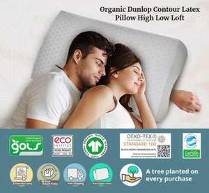 Organic Latex Contour Pillow