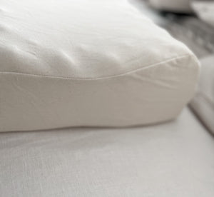 Organic Latex Convoluted Contour Pillow