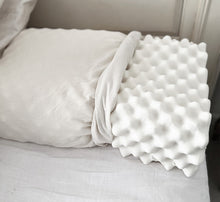 Load image into Gallery viewer, Organic Latex Convoluted Contour Pillow
