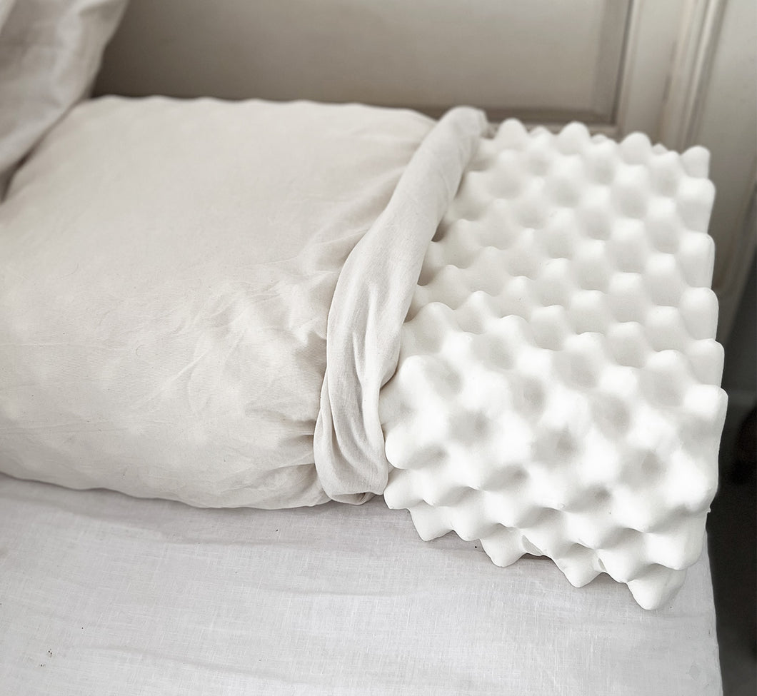 Organic latex contour pillow deals